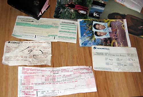 foreign ID and various personal items